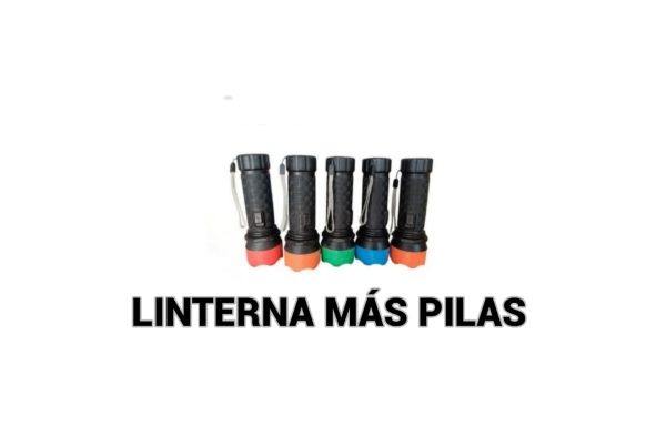 LINTERNA + PILAS
